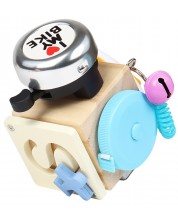 Drvena igračka Acool Toy - Kocka s aktivnostima -1