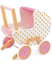 Drvena kolica za lutke Janod - Candy chic -1