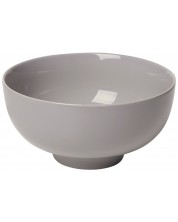 Duboka porculanska zdjela Blomus - Ro, 16 cm, 730 ml, siva