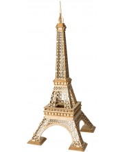 Drvena 3D slagalica Robo Time od 121 dijela - Eiffelov toranj -1