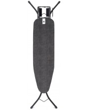 Daska za glačanje Brabantia - Denim Black, s postoljem za glačalo, 110 х 30 cm -1