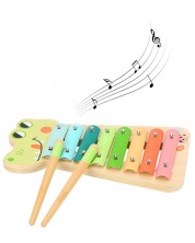 Drveni ksilofon Tooky Toy - Veseli krokodil