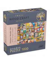 Drvena slagalica Trefl od 1000 dijelova - Svjetski vodiči -1