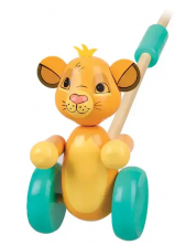 Drvena igračka za guranje Orange Tree Toys - Simba, u kutiji -1