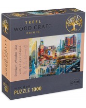 Drvena slagalica Trefl od 1000 dijelova - kolaž New Yorka