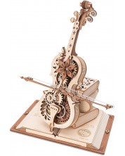 Drvena 3D slagalica  Robo Time od 199 dijelova - Čarobno violončelo -1