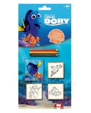 Drveni pečati Disney - Finding Dory, 3 komada