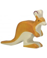 Drvena figurica Holztiger - Mali kengur