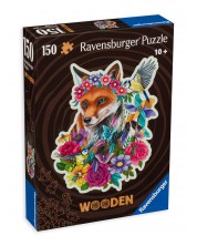 Drvena slagalica Ravensburger od 150 dijelova - Šarena lisica