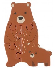 Drvena slagalica Orange Tree Toys - Medvjedi