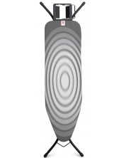 Daska za glačanje Brabantia - Titan Oval, 124 x 38 cm, siva