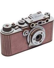 Drvena 3D slagalica Unidragon od 105 dijelova - Fotoaparat -1