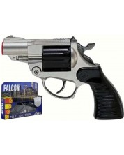 Dječji revolver Villa Giocattoli Falcon Silver – S mecima, 12 hitaca
