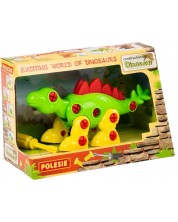 Dječji konstruktor Polesie Toys - Dinosaur Stegosaurus