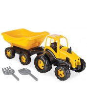 Dječja igračka Pilsan - Traktor s prikolicom -1