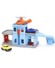 Dječja igračka Green Toys – Parking, s autićima -1