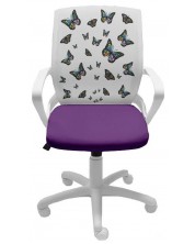 Dječja stolica Nowy Styl Group Fly White - Butterfly -1