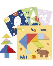 Dječja igra Tooky Toy - Magnetski tangram
