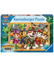 Dječja slagalica Ravensburger od 35 dijelova - Paw Patrol u džungli 