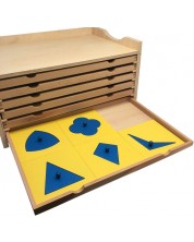 Dječja igra Smart Baby - Montessori geometrijski kabinet