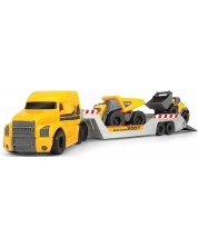 Dječji set Dickie Toys - Kamion s dva auta