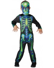 Dječji karnevalski kostim Rubies - Neon Skeleton, veličina S