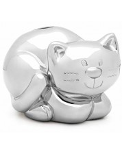 Dječja kasica sa srebrnim premazom Zilverstad - Mačka -1