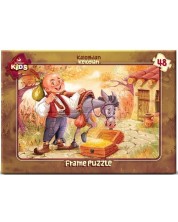 Dječja slagalica Art Puzzle od 48 dijelova - Čovjek s magarcem