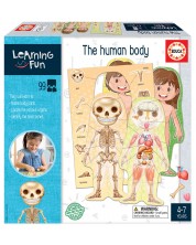 Dječja slagalica Educa od 99 dijelova - Ljudsko tijelo
