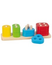 Dječja igračka Goki - Nizanka oblika, Nauči brojati -1