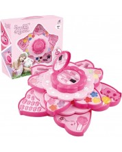 Dječji kozmetički set Raya Toys - Sparkle and Glitter, ružičasti -1