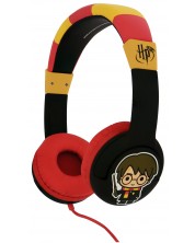 Dječje slušalice OTL Technologies - Harry Potter Chibi, crvene -1