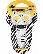 Dječje škarice S. Cool - Zebra, 13 cm