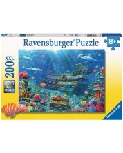 Dječja slagalica Ravensburger od 200 XXL dijelova - Potopljeni brod -1