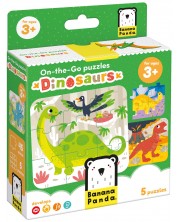 Dječja slagalica Banana Panda 5 u 1 - Dinosauri