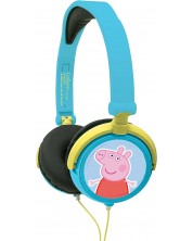 Dječje slušalice Lexibook - Peppa Pig HP015PP, plave -1