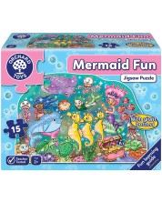Dječja slagalica Orchard Toys – Provod sa sirenama, 15 dijelova -1