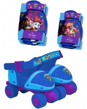 Dječji set D'Arpeje - Koturaljke, štitnici za koljena i laktove, Paw Patrol 