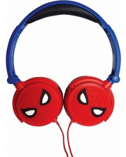 Dječje slušalice Lexibook - Spider-Man HP010SP, plavo/crvene