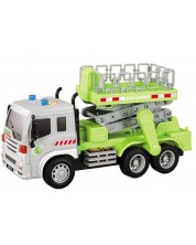 Dječja igračka Ocie - Kamion s dizalicom, City Service, zelena -1