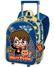 Dječji ruksak na kotače Karactermania Harry Potter - 3D
