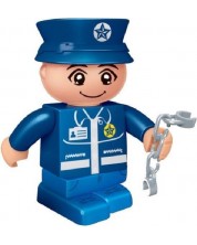 Dječja igračka BanBao - Mini figurica Policajac, 10 cm -1