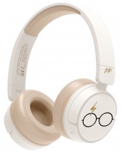 Dječje slušalice OTL Technologies - Harry Potter, bežične, bijele -1