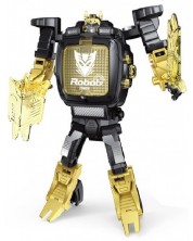 Dječja igračka Raya Toys - Transformirajući sat-robot, žuti