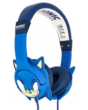 Dječje slušalice OTL Technologies - Sonic rubber ears, plave