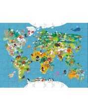 Dječja slagalica Haba - Karta svijeta, 100 dijelova -1