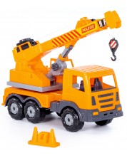 Dječja igračka Polesie Toys - Kamion s dizalicom