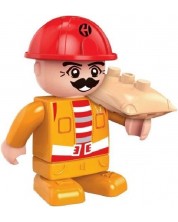 Dječja igračka BanBao - Mini figurica Graditelj, 10 cm