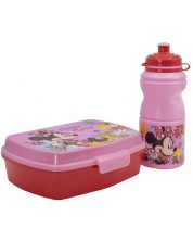 Dječji set Stor - Minnie Mouse, boca i kutija za hranu -1