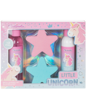 Dječji kupaonski set Martinelia - Little Unicorn, 4 dijela